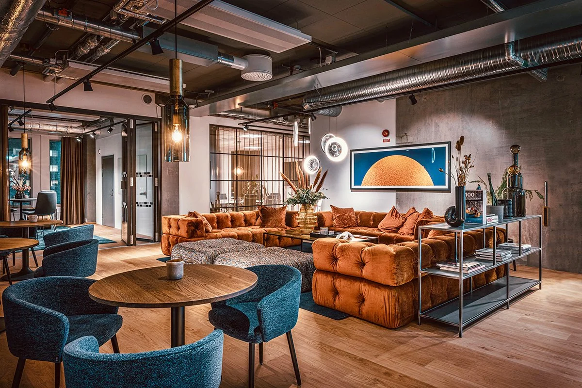Interior of the More Alliance office lounge